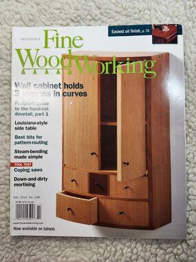 Fine Woodworking Magazine Feb 2014 No 238 Woodworking Plans Techniques